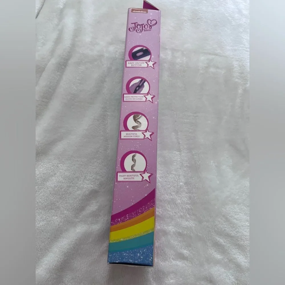 JoJo Siwa Pink and Purple Kids Curling Wand